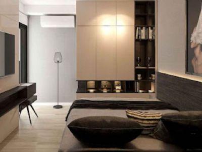 Cho thuê gấp căn hộ 2 phòng ngủ toà B thiết kế hiện đại, DT 70m2 chung cư Intracom Riverside